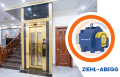 Động cơ thang máy có chức năng truyền động để nâng hạ cabin
