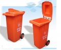 Thùng rác composite 240lit,thùng rác nhựa,thùng rác 2 bánh xe,thùng đựng rác