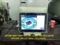 Bán máy tính tiền pos 1512 cho quán trà sữa ăn vặt tại Long An