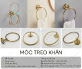 Móc Treo Tường Chất Liệu Đồng Cao Cấp