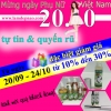 Giảm giá 10-30% tinh dầu: Quà tặng ngày phụ nữ Việt Nam 20/10