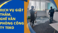 Giặt Thảm Văn Phòng Dĩ An Sạch Nhanh