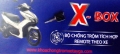 X-Box,Chống Trộm Tích Hợp Remote theo Xe,air blade,sh