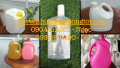 Can nhựa 0.5 lít đựng dung môi, can 1 lít đựng chất lau kính, can nhựa 2 lít đựng gel