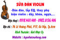 Sửa đàn violin tại gò vấp