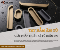 Tay Nắm Âm – Giải Pháp Thiết Kế Tủ Hiện Đại