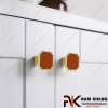 Tay Nắm Tủ Sự Kết Hợp Độc Đáo Giữa Hợp Kim + Da Sang Trọng