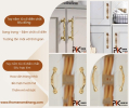 Tay Nắm Tủ  Cổ điển Chất Liệu Đồng Và Hợp Kim Cao Cấp