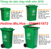 Thùng rác nhựa công nghiệp,giữ gìn môi trường
