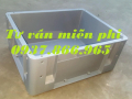 Sọt chứa hàng có đáy đặc, sọt cao 31 tại hà nội,sản xuất sọt nhựa nguyên sinh màu theo yêu cầu
