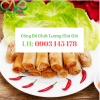 Tự công bố chất lượng sản phẩm chả giò theo nghị định 15/2018/NĐ-CP