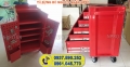 Tủ đựng đồ nghề xe máy 5 ngăn có bánh xe kéo
