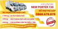 Xe tải hyundai New porter 150 bao chạy thành phố giờ cao điểm