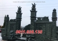 sóc trăng 028- mẫu cổng đá nhà mồ đẹp bán tại sóc trăng