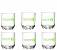 Bộ cốc thủy tinh in logo số lượng lớn