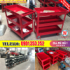 Xe 3 ngăn đẩy đựng đồ nghề, xe đẩy dụng cụ 3 tầng
