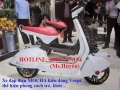 Mẫu xe điện Mocha kiểu dáng Vespa phân phối tại HN.