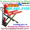 Xe nâng tay cắt kéo 1500kg nâng cao 800mm HL1.5T NICHILIFT