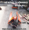 Giá xe nâng tay thấp hiện nay là bao nhiêu?