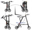 Xe đạp gấp gọn a bike giá siêu gọn nhẹ