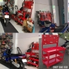 Xe đẩy 3 ngăn giá treo