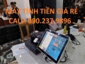 Máy tính tiền pos 2 màn hình cho quán cafe tại Bình Dương