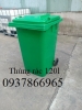 thùng nhựa 120l, thùng rác nhựa 60l