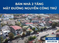 Nhà 2 tầng mặt đường Nguyễn Công Trứ, Phường Tân Giang, TP. Hà Tĩnh.