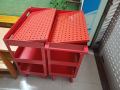 Xe đẩy dụng cụ 3 ngăn
