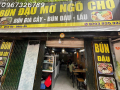 SANG NHƯỢNG CỬA HÀNG BÚN ĐẬU TẠI QUẬN ĐỐNG ĐA, HÀ NỘI  – KHU VỰC ĐÔNG KHÁCH – NHÂN VIÊN Ở LẠI LÀM TIẾP