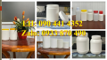 Hủ nhựa 250g đựng bột nghệ, hủ nhựa 200g đựng kem đánh răng than tre, hủ nhựa 100g đựng thực phẩm bổ sung