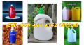 Bình nhựa 5 lít đựng thuốc tẩy, can nhựa HDPE 4 lít đựng nước xả vải, can 2 lít đựng vòi ấn
