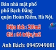 Bán nhà mặt phố, nhà mặt phố Bạch Đằng, quận Hoàn Kiếm, Hà Nội.