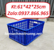 Sọt cao 25 tại Hà Nội, bán sọt nhựa công nghiệp các loại, sóng nhựa hở