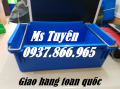 Bán thùng A2, thùng có quai đựng kim khí, khay nhựa có quai sắt