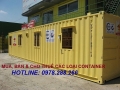 Bán container văn phòng, cho thuê container văn phòng giá rẻ