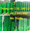 Cung cấp thùng rác nhựa HDPE 120lit 240lit giá rẻ tại đà nẵng, vĩnh long