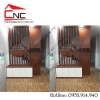 Vai trò của lam gỗ trang trí đẹp trong phòng khách