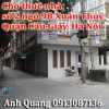 Cho thuê nhà quận Cầu Giấy, tại số 2 ngõ 98 Xuân Thủy, quận Cầu Giấy, Hà Nội.