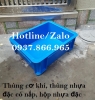 Khay b7( thùng đựng linh kiện), hộp nhựa công nghiệp, khay nhựa màu xanh dương