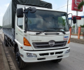 Xe tải Hino FC, oto Hino FC 6,4 tấn, 6 tấn 4, 6400kg, thùng kín, mui phủ dài 6m8, 6800 mm, giá tốt nhất