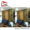 Khắc phục nhược điểm cầu thang với lam gỗ cnc