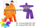 Cơ sở sản xuất áo mưa rạng đông, in ấn logo lên áo mưa, áo mưa cao cấp.