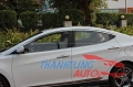 Viền khung kính cho xe Avante 2013 - 2014 (Nhập khẩu) nox 304 ko bị nổ bề mặt,ko bay màu như hàng nhựa xi mạ