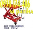 Bàn nâng giá rẻ, bàn nâng thủy lực 300kg, bàn nâng 500kg 0938 174 486