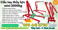 Cẩu thủy lưc mini động cơ 2 tấn 3 tấn