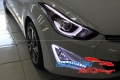 Đèn gầm Led  cho elantra 2014 - 2015 mẫu led khối còn gọi là đèn chạy ban ngày