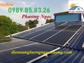 Điện năng lượng mặt trời hòa lưới 5KW, hệ thống điện mặt trời công suất 5KW