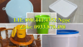 SX vỏ thùng sơn nhựa 10 lít, thùng sơn 6 lít vàng, thùng đựng sơn 5 lít màu vàng, vỏ thùng sơn 1 lít nắp garenti