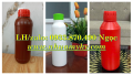 Chai lọ 1000ml trắng, chai đựng hóa chất 500ml tròn, chai nhựa phun sương 250ml, chai lọ 100ml vòi nhấn
